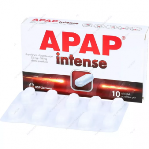 Apap intense- skład tabletek, stosowanie i przeciwwskazania